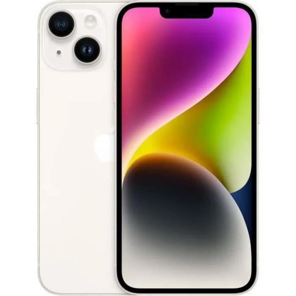 APPLE iPhone 14 128GB Starlight – Generalüberholt – Ausgezeichneter Zustand