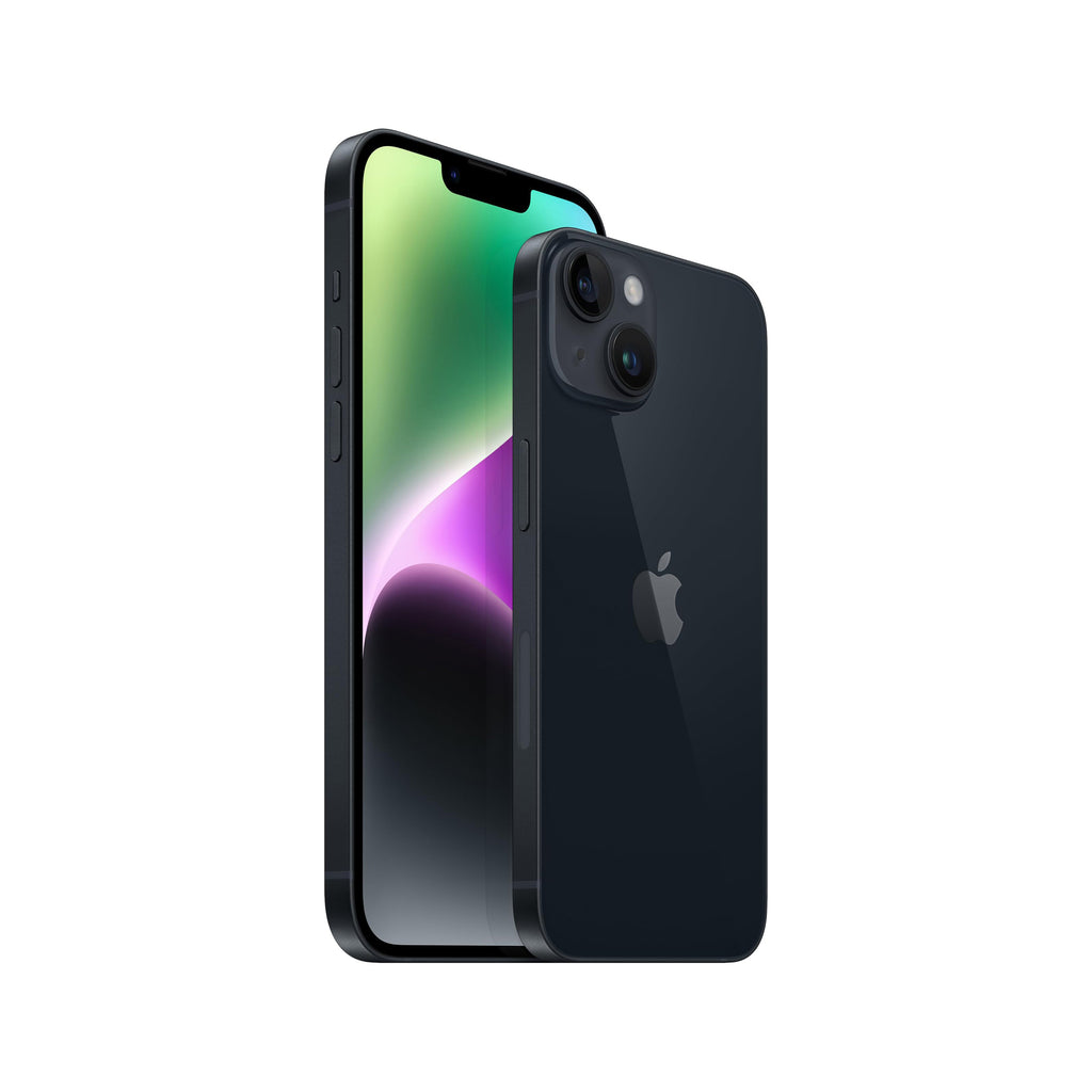 APPLE iPhone 14 128GB Mitternacht - Generalüberholt - Hervorragender Zustand